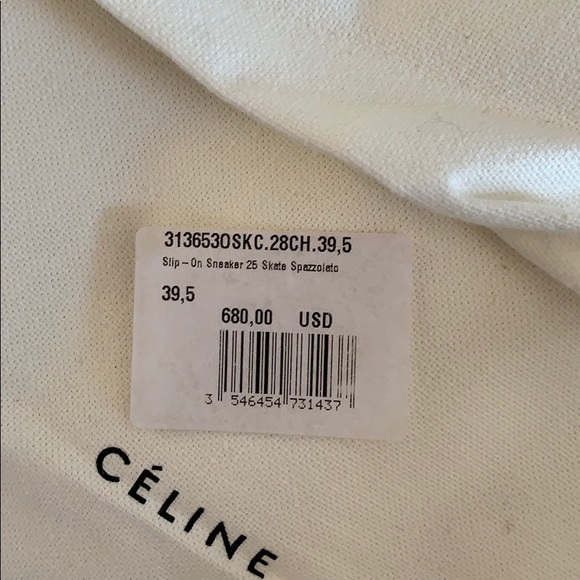 NEW Céline Slip on Sneakers - Picture 5 of 6